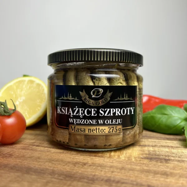 Szprot wędzony w oleju Petropat 275 g