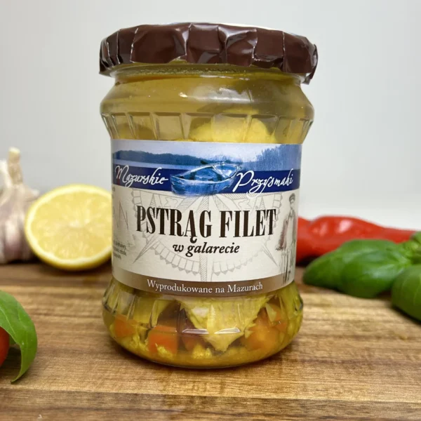 Pstrąg w galarecie Ryby z Mazur 450 g