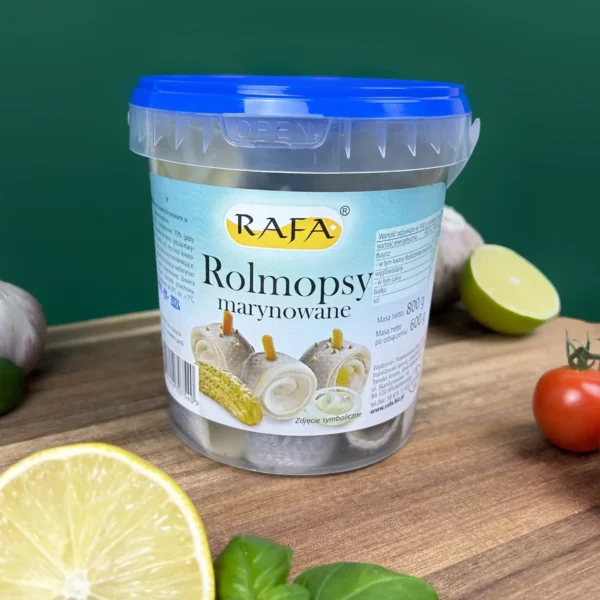 Rolmopsy marynowane Rafa 800g