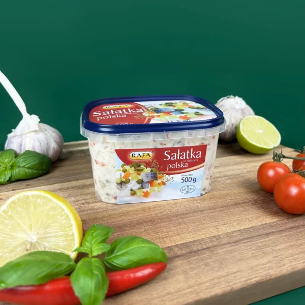 Sałatka polska ze śledziem Rafa 0,5 kg