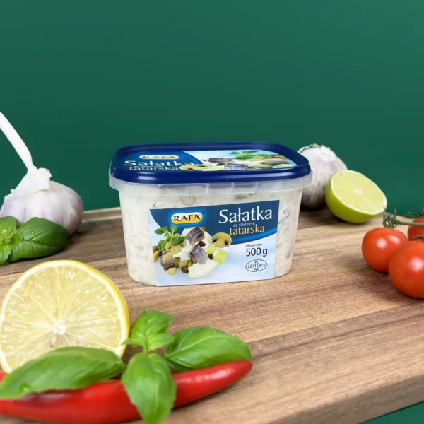 Sałatka tatarska ze śledziem Rafa 0,5 kg