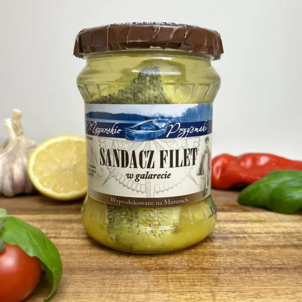 Sandacz w galarecie Ryby z Mazur 450 g