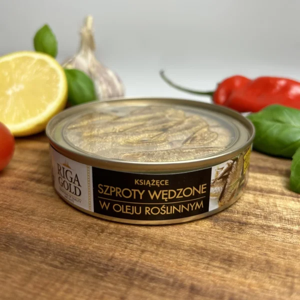 Szproty Książęce w oleju Petropat puszka 160 g
